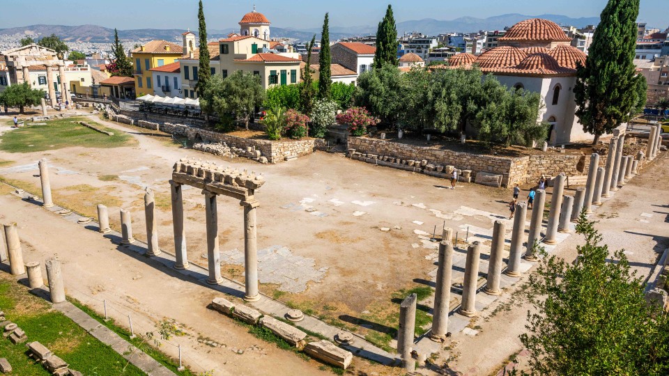 Αξιοθέατα στην Αθήνα - Ρωμαϊκή Αγορά