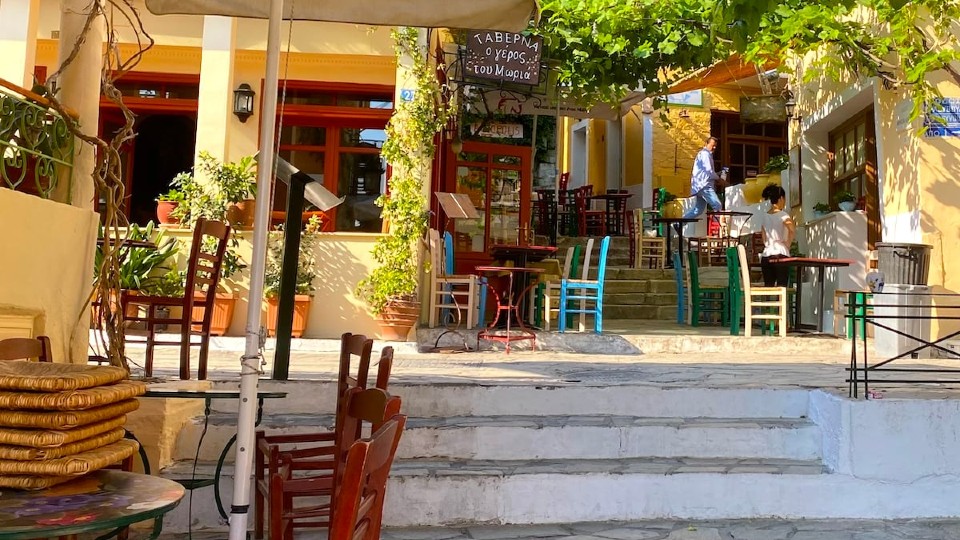 Plaka Athens historic neighborhood old town streets Greece