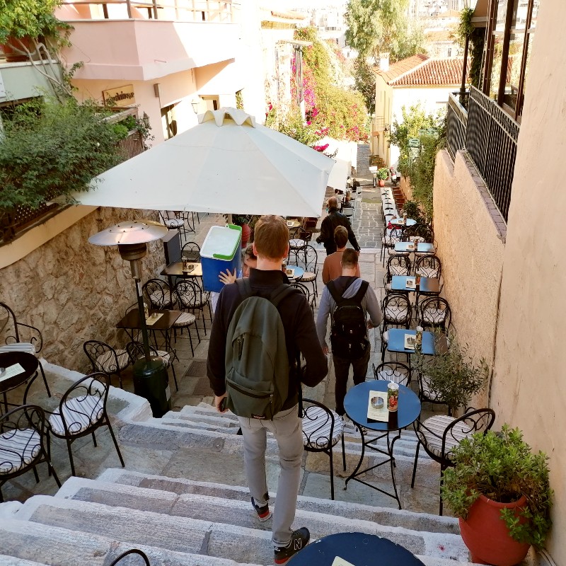 Plaka traditional path