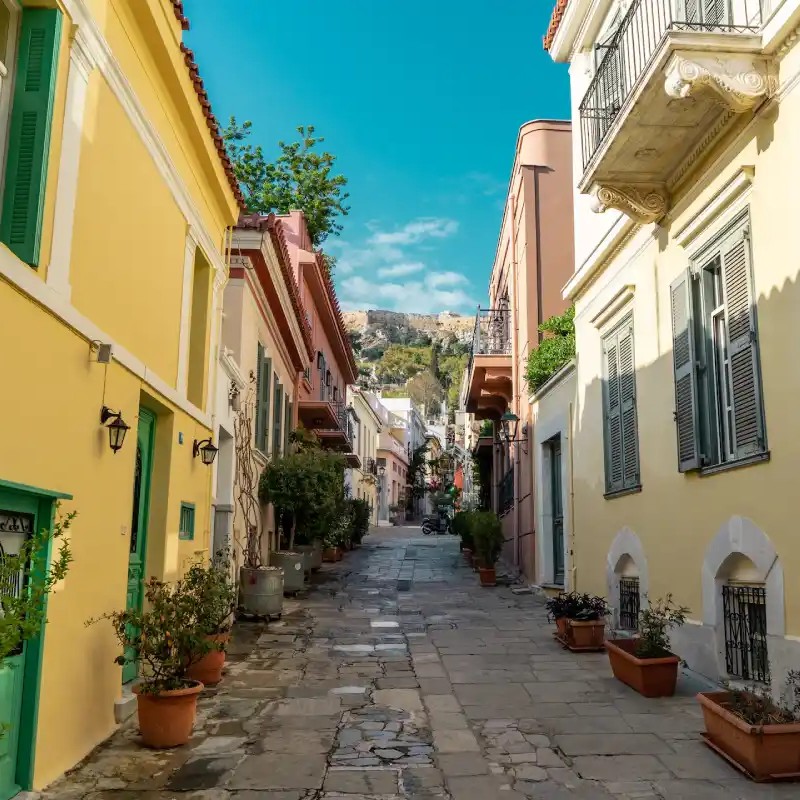 Picturesque neighborhood